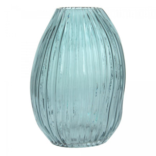 Vase soufflé à la bouche en verre FOLU