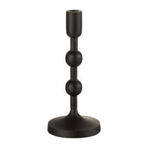 J-Line chandelier Boules - aluminium - noir - large