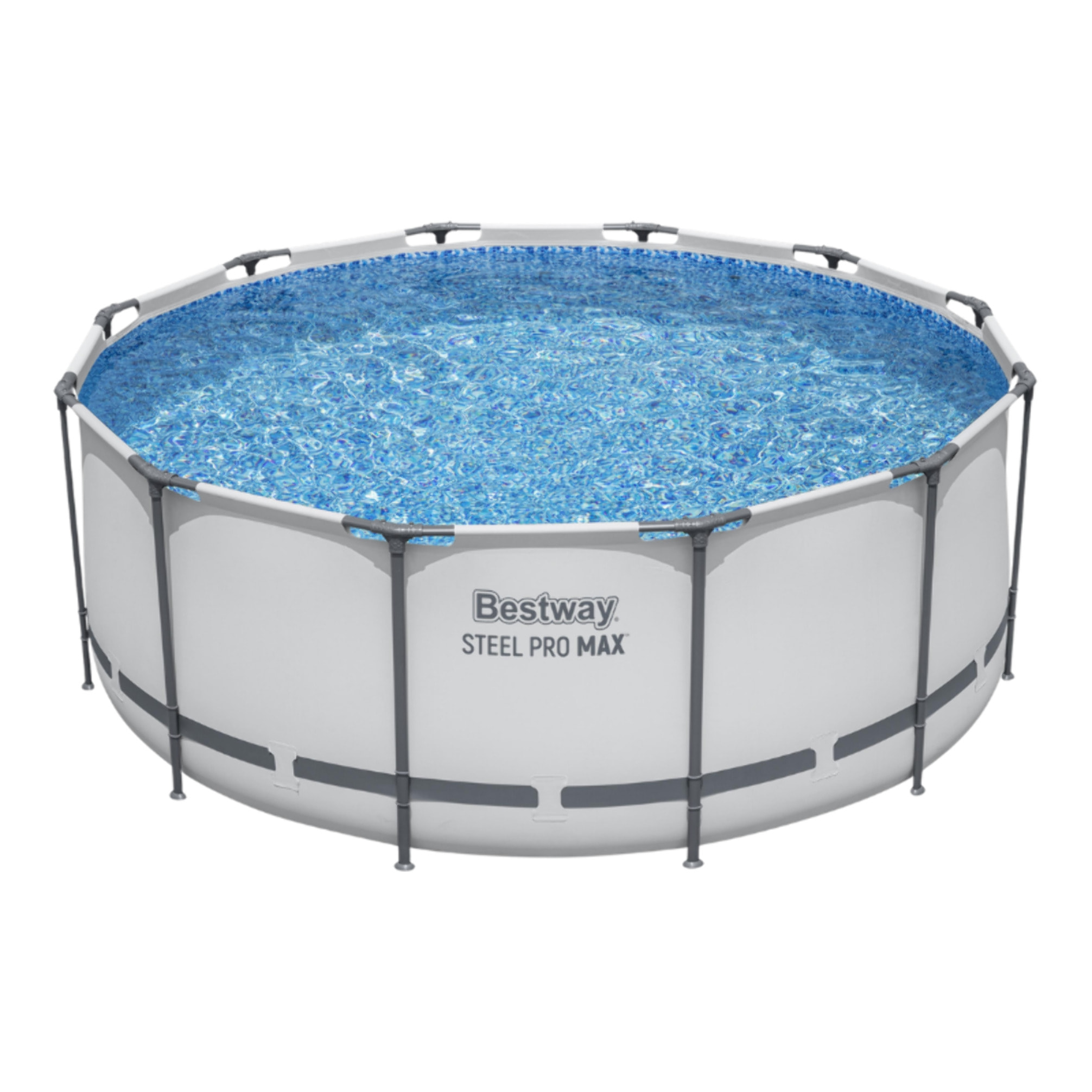 Bestway Piscine hors sol - Ronde - Steel Pro Max - 366 x 122 cm - Sans accessoires