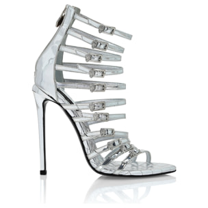PHILIPP PLEIN Sandalias Tacones Altos SKULL