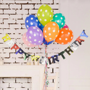 Banderole Happy Birthday Fackelmann Rio Party