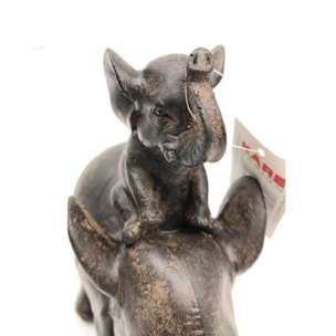 Déco éléphant Dumbo Uno marron Kare Design