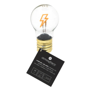 Lampe Ampoule H12,2cm