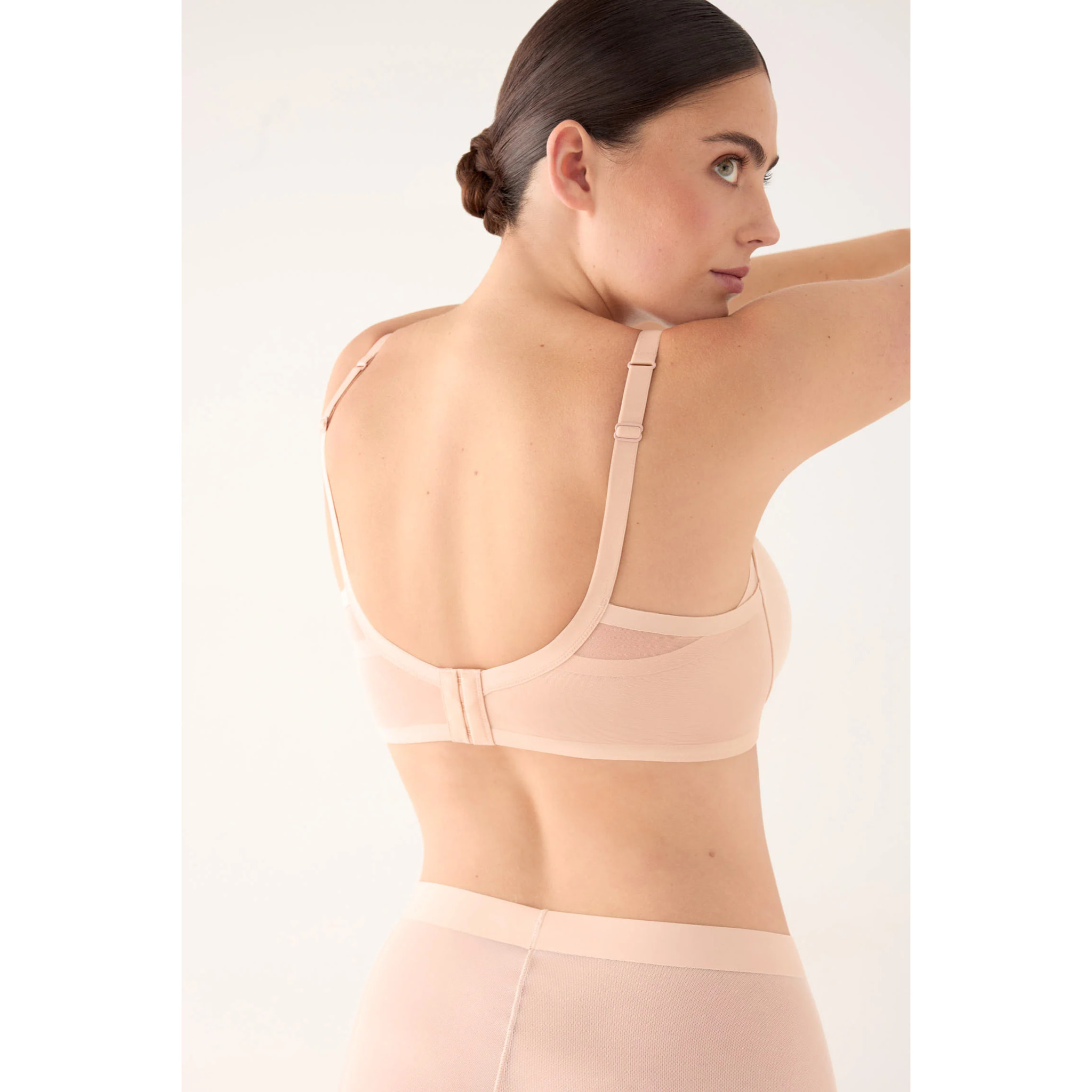 Reggiseno con ferretto con imbottitura Beige