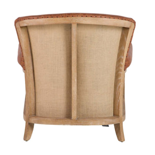 Butaca Madera Fresno Marron 76x81x78 Cm
