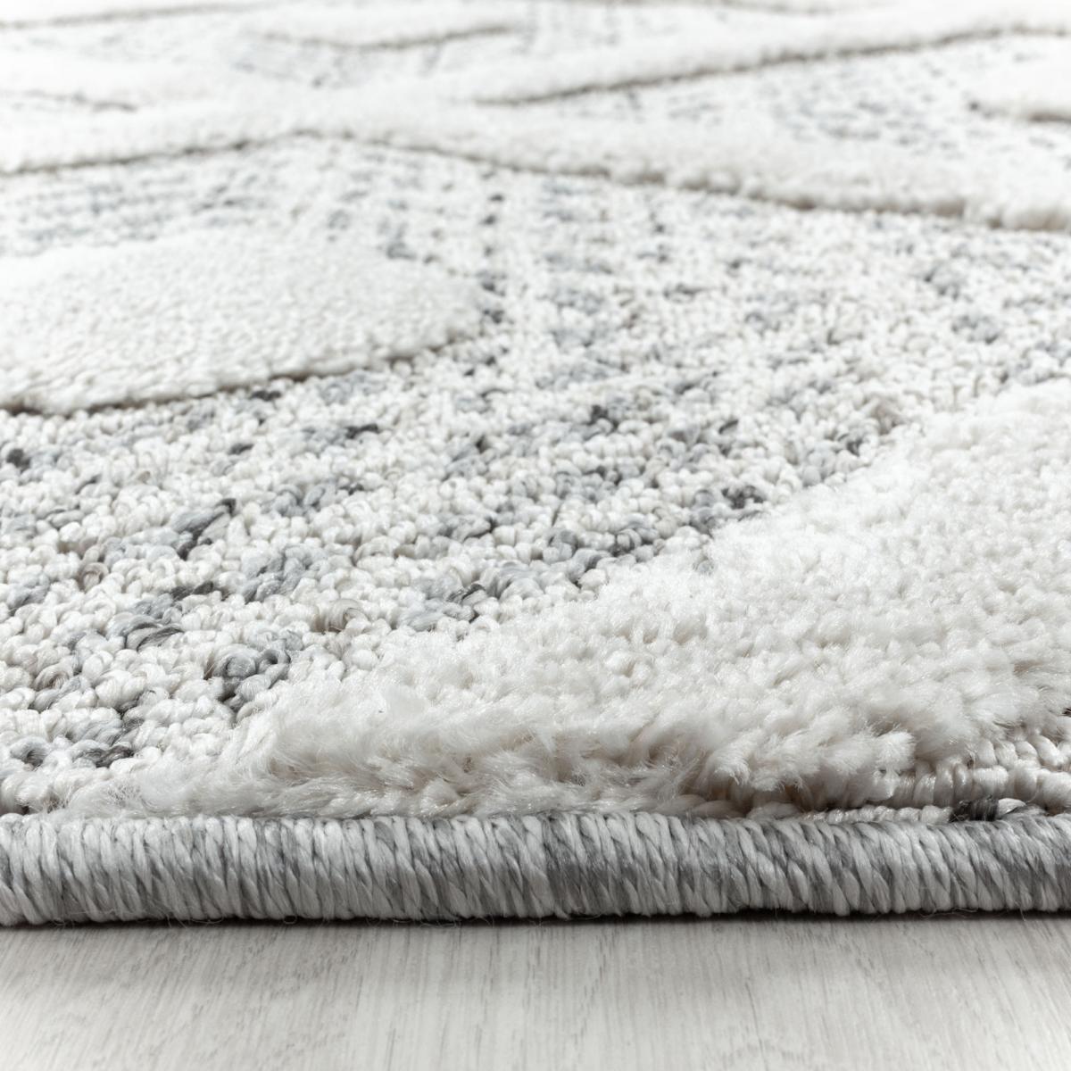 Tapis salon et chambre tissé motif scandinave CEGO