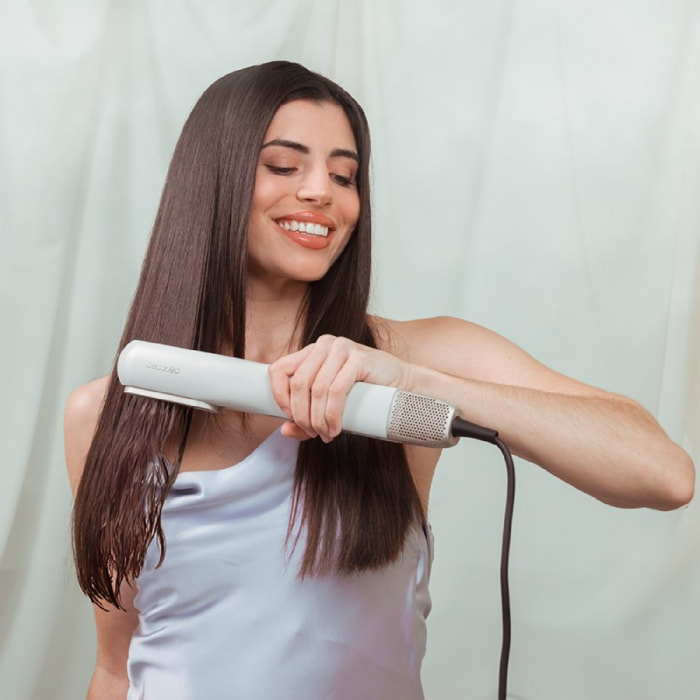 Cecotec Plancha de pelo con aire RitualCare Air Lisse 2in1 Blue