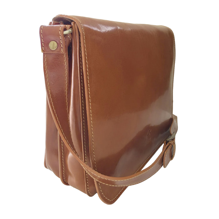 Borsa a Tracolla Vintage Unisex in Pelle Borsa Messenger da Lavoro