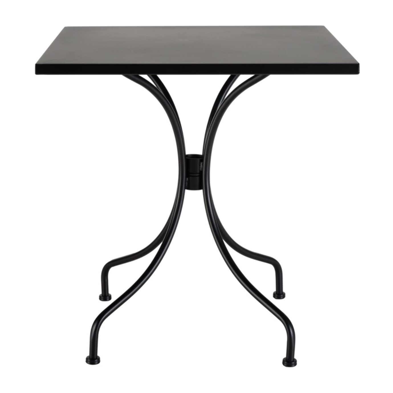 VIANNEY - Ensemble de jardin -table 70x70cm et 2 chaises grises