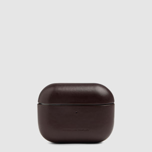 Piquadro Custodia in pelle per Airpods PRO 3