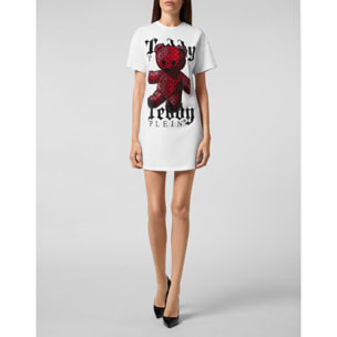 PHILIPP PLEIN Camiseta Vestido Corto MONOGRAM