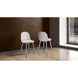 Oresteluchetta Set 4 Sedie TELLA WHITE