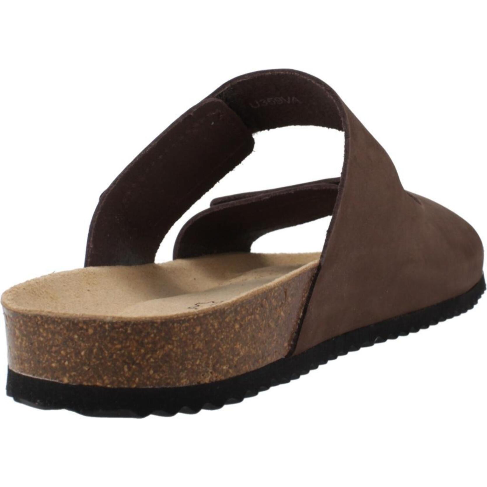 Sandalias Hombre de la marca GEOX  modelo SANDAL GHITA MARRON
