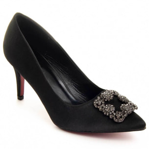 Zapatos de Tacón - Negro - Altura: 8 cm