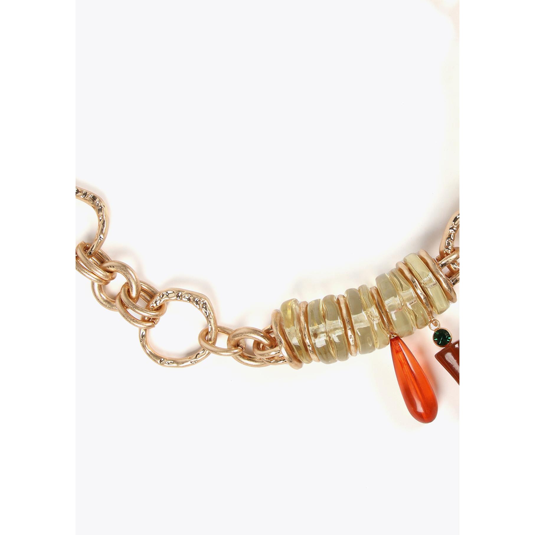 Collana elementi acrilici colorati