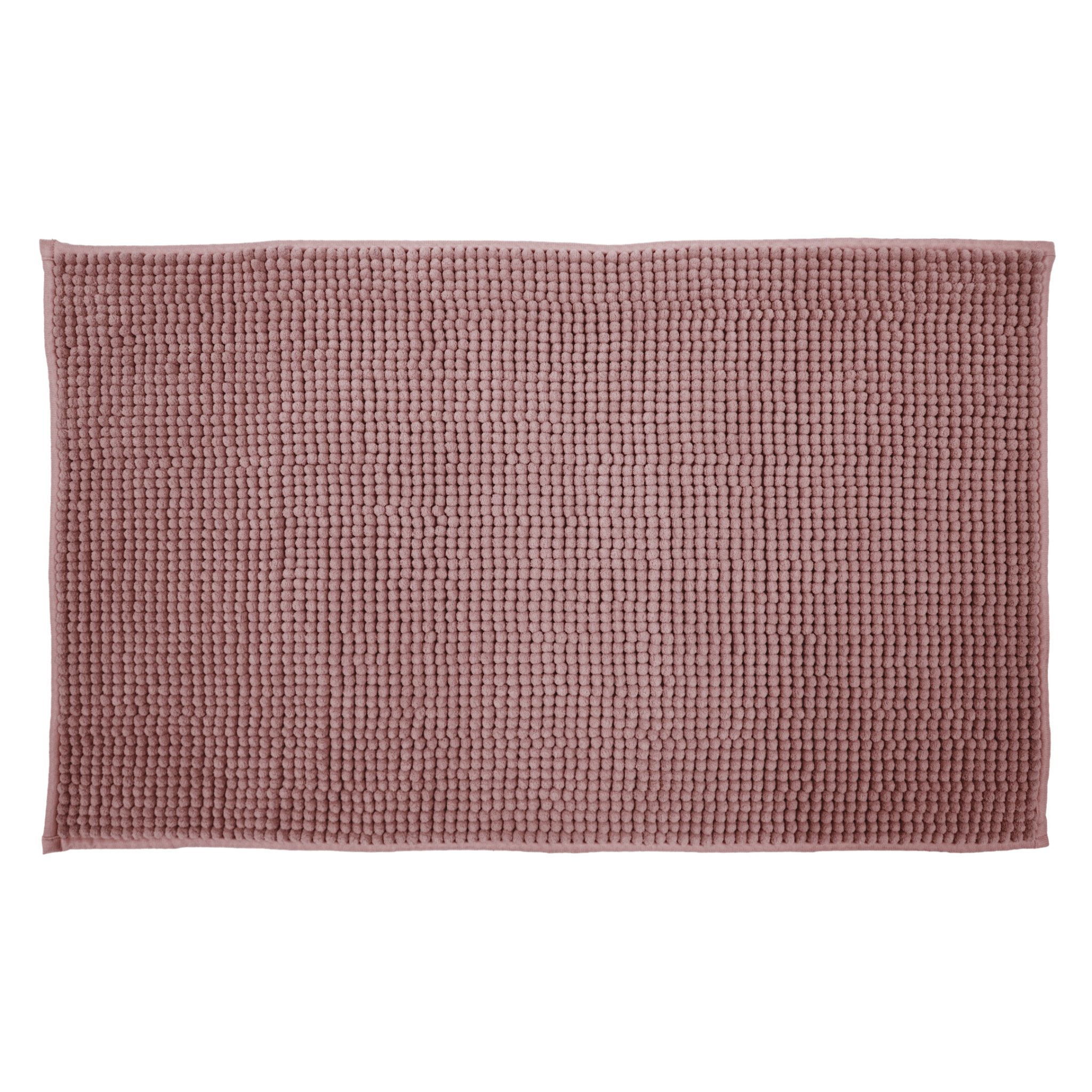 TAPPETO BAGNO SCENDI DOCCIA 50X80 CM 100% POLIESTERE ROSA