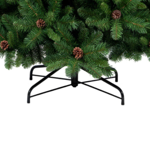 Boho - Albero di Natale con pigne in PVC ø142x240H cm, 1407 Punte