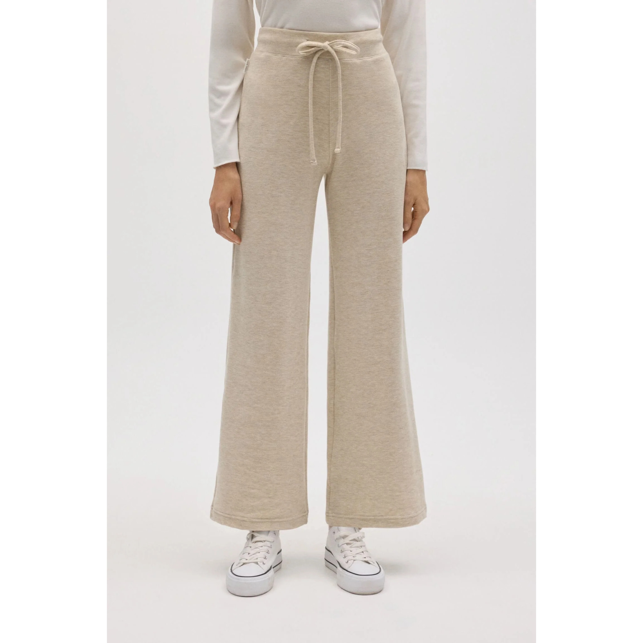 Pantaloni dritti color avorio extra comodi