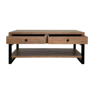 Table basse en bois recyclé AUCKLAND