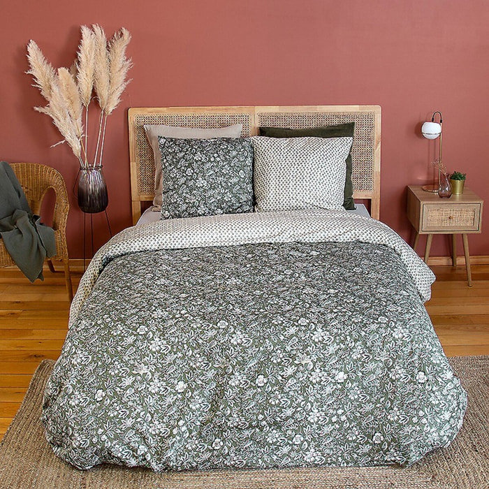 PARURE DE COUETTE 3 PCS 100% MICROFIBRE, INDILY