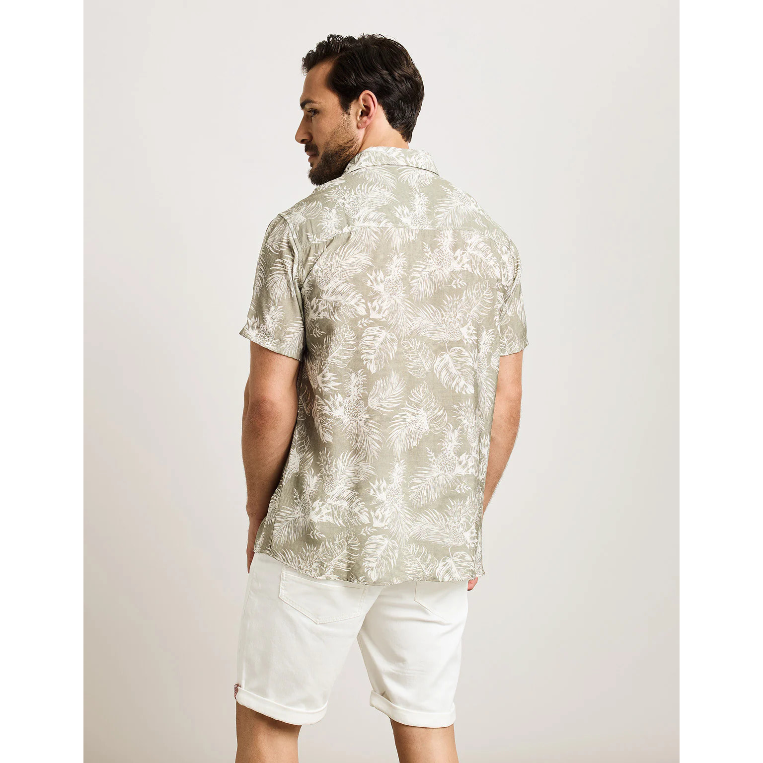 Camisa Manga Corta Caqui - Westworld