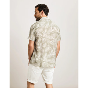 Camisa Manga Corta Caqui - Westworld