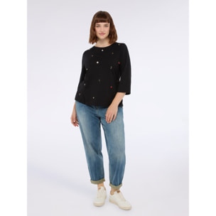 Fiorella Rubino - Jeans Balloon lavado vintage - Azul