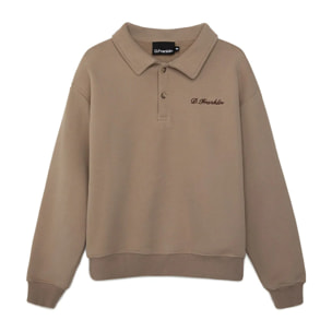 Sudadera Mujer Cropped  Estilo Polo Rugby Arena