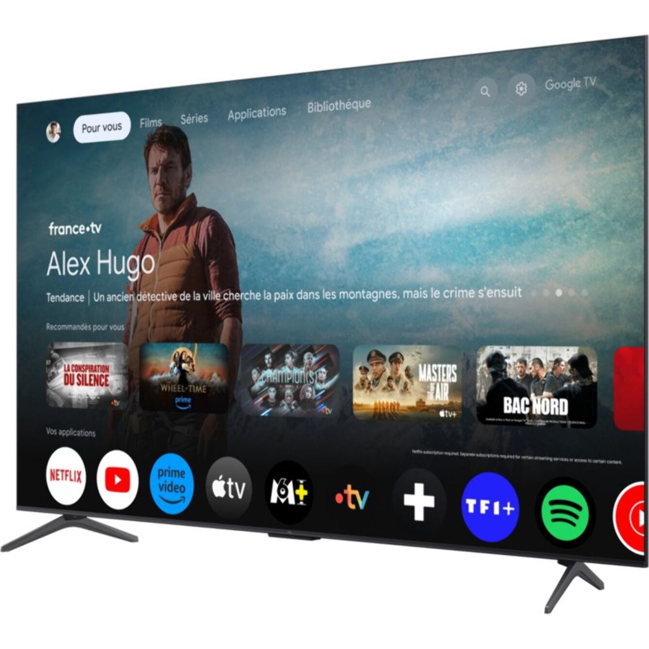 TV Mini Led TCL 55C69K 2025-55 pouces (139cm)