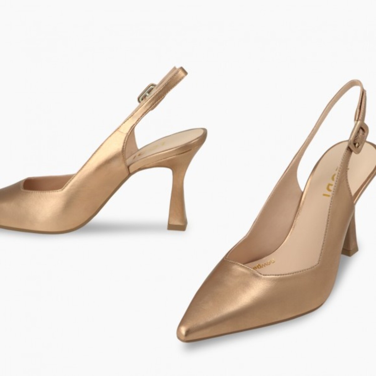 ZAPATOS DE SALÓN DORADOS MODERN