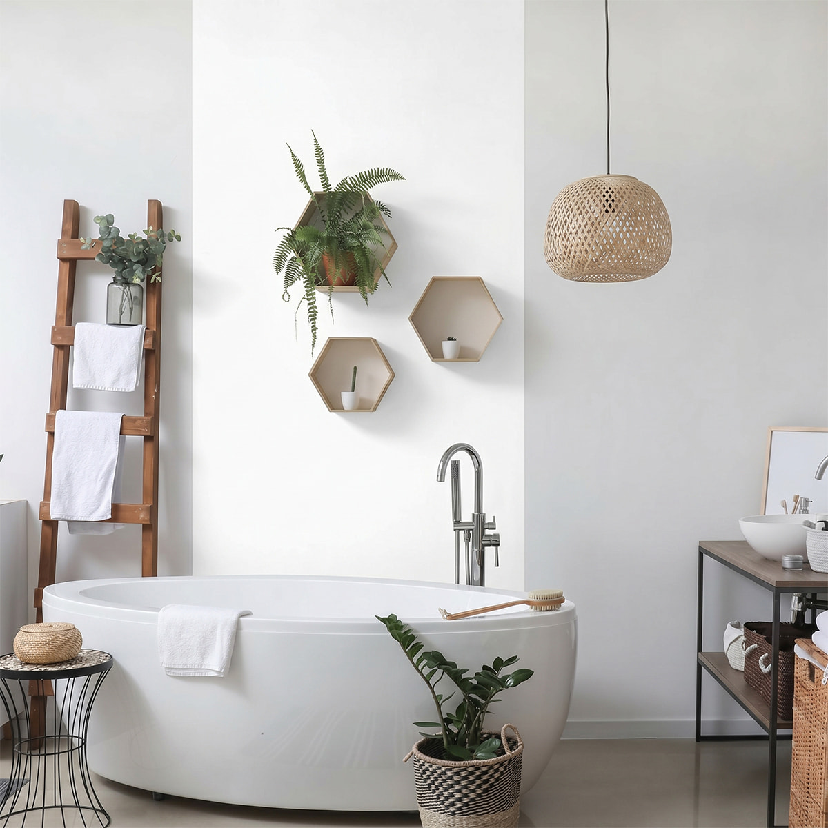 Rouleau adhésif décoratif Vinyle au Mètre - Blanc - Sticker Lavable Imperméable Mur Cuisine Meubles