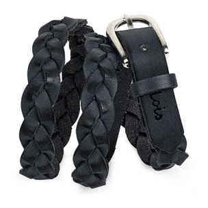 Cinturon Lois De Piel Negro 100