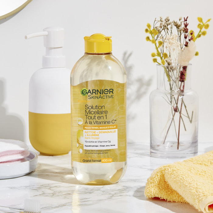 Garnier SkinActive Micellaire Tout en 1 Vitamine C 400mL