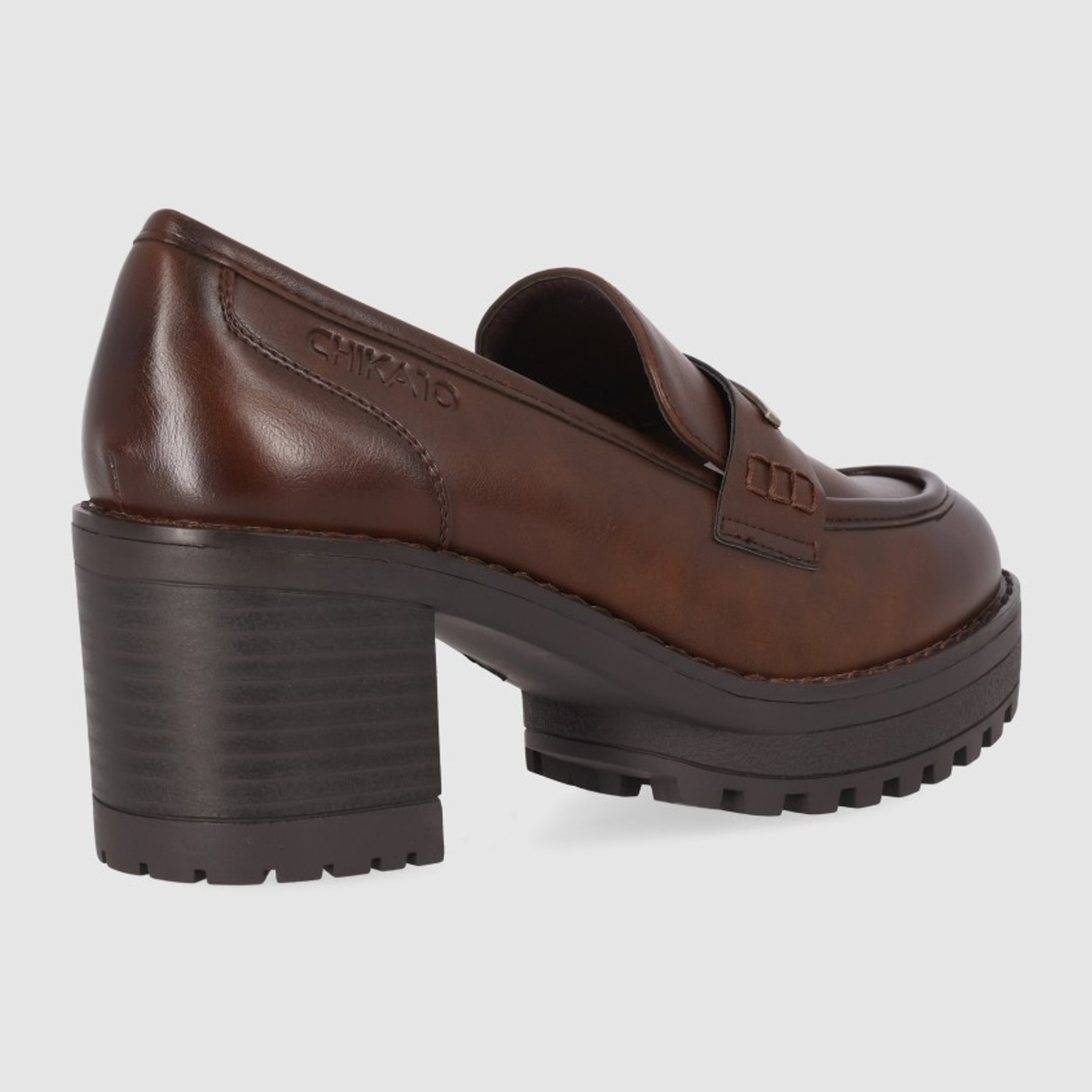 Zapatos - Marron - Tacón: 6 cm