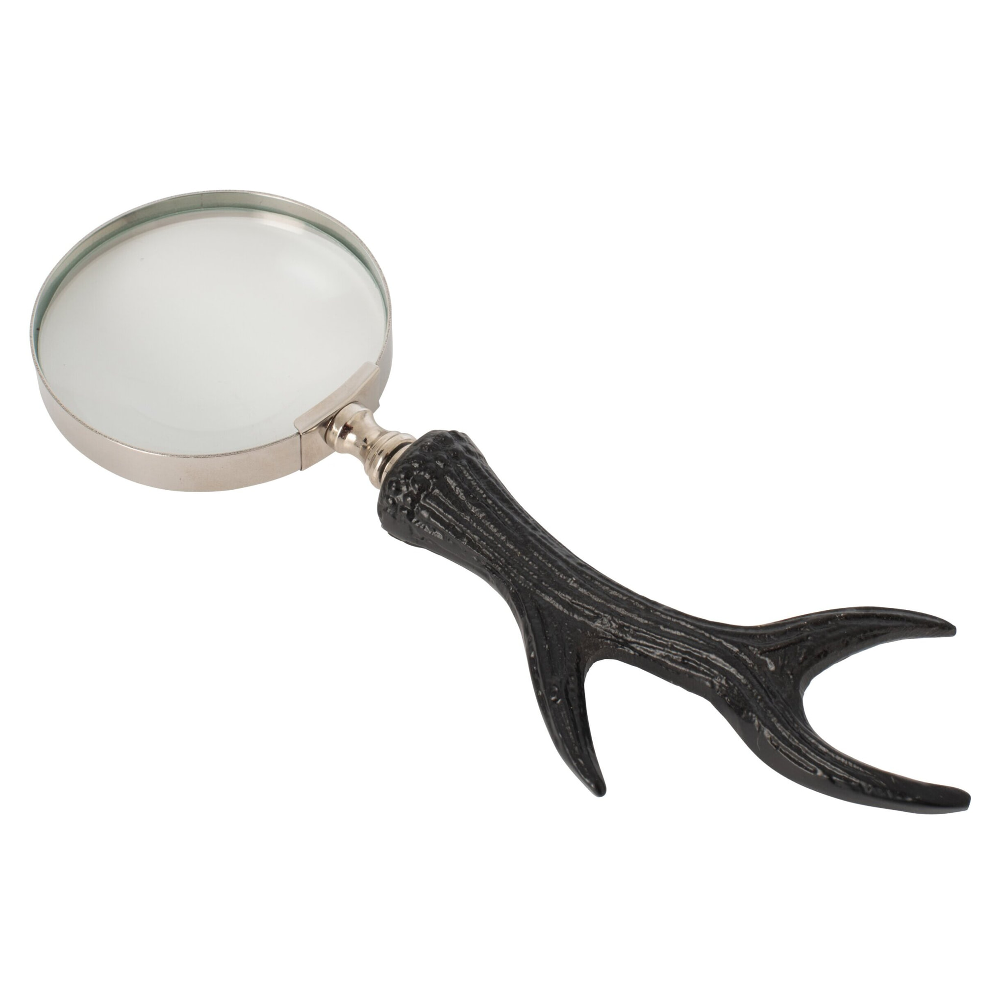 J-Line loupe cerf - aluminium - noir