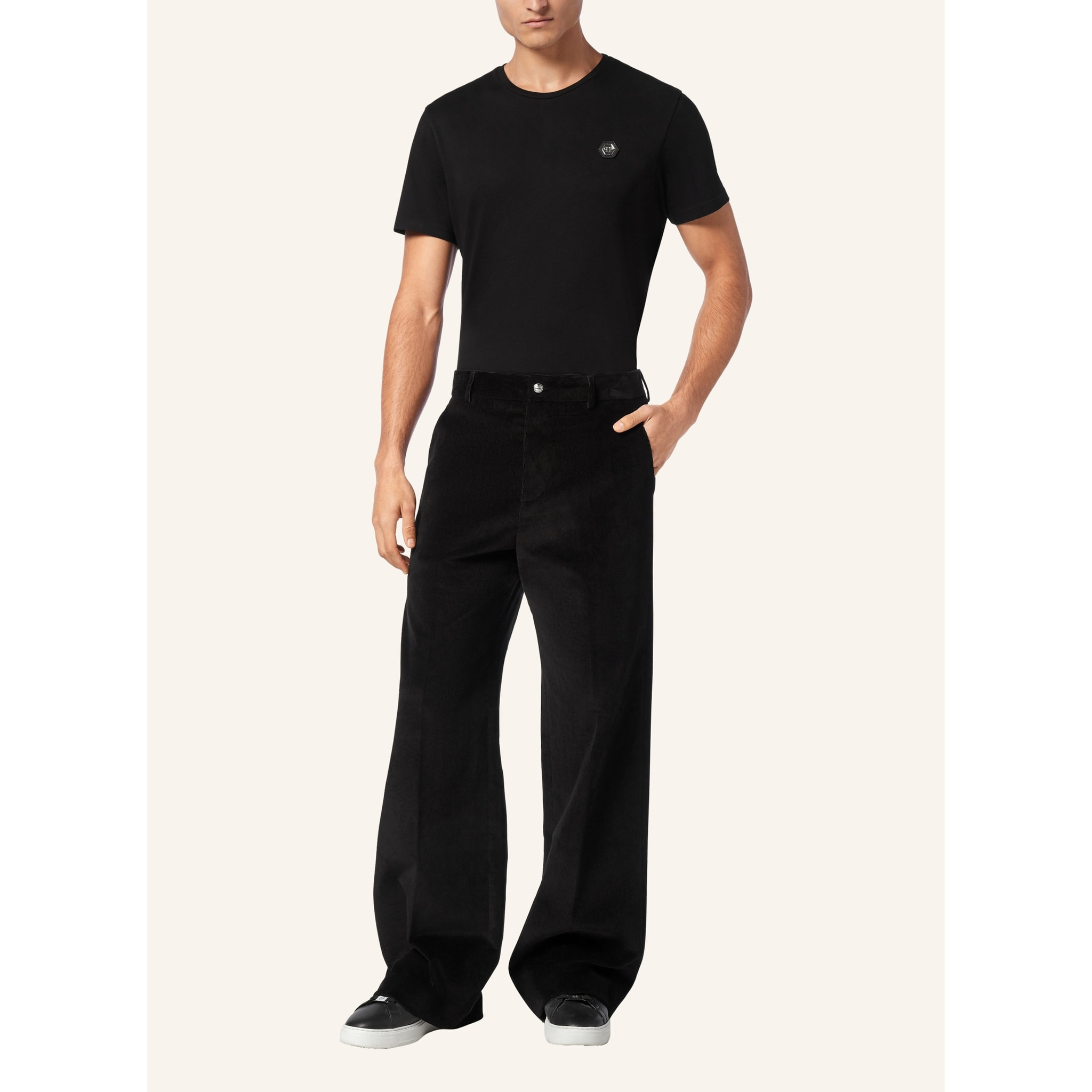 PHILIPP PLEIN Wide Leg Trousers