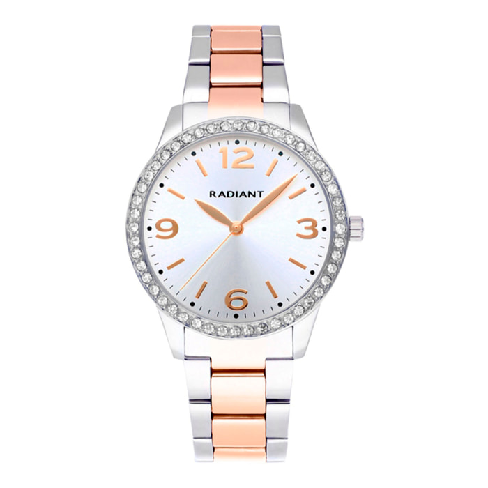 Reloj Radiant RA579204 Mujer Analogico Cuarzo con Correa de Acero inoxidable
