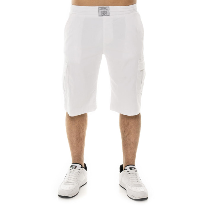 Shorts cargo de hombre Leone Easy en sarga elástica