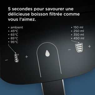 Fontaine à eau BRITA CUBE (4.0 L) technologie UV-C & filtre à eau MAXTRA PRO Expert anti-tartre