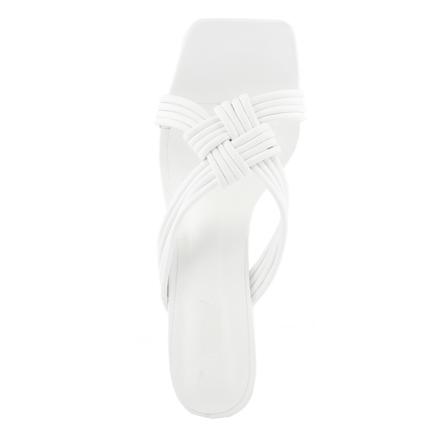 Sandalo con tacco Donna colore Bianco