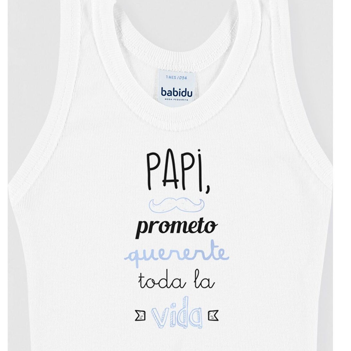 Body bebé tirantes personalizado frases