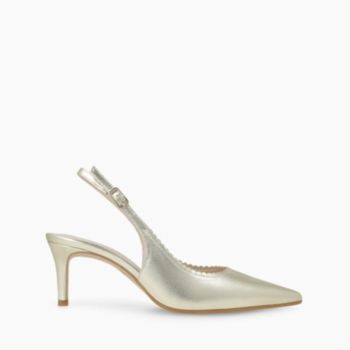 ZAPATOS DE SALÓN DORADOS NOAN