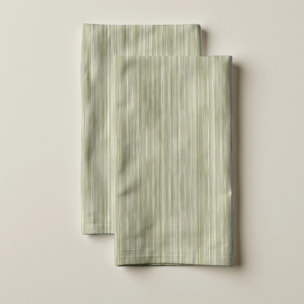 Lot de 2 serviettes Lesa 125 Desert Sage