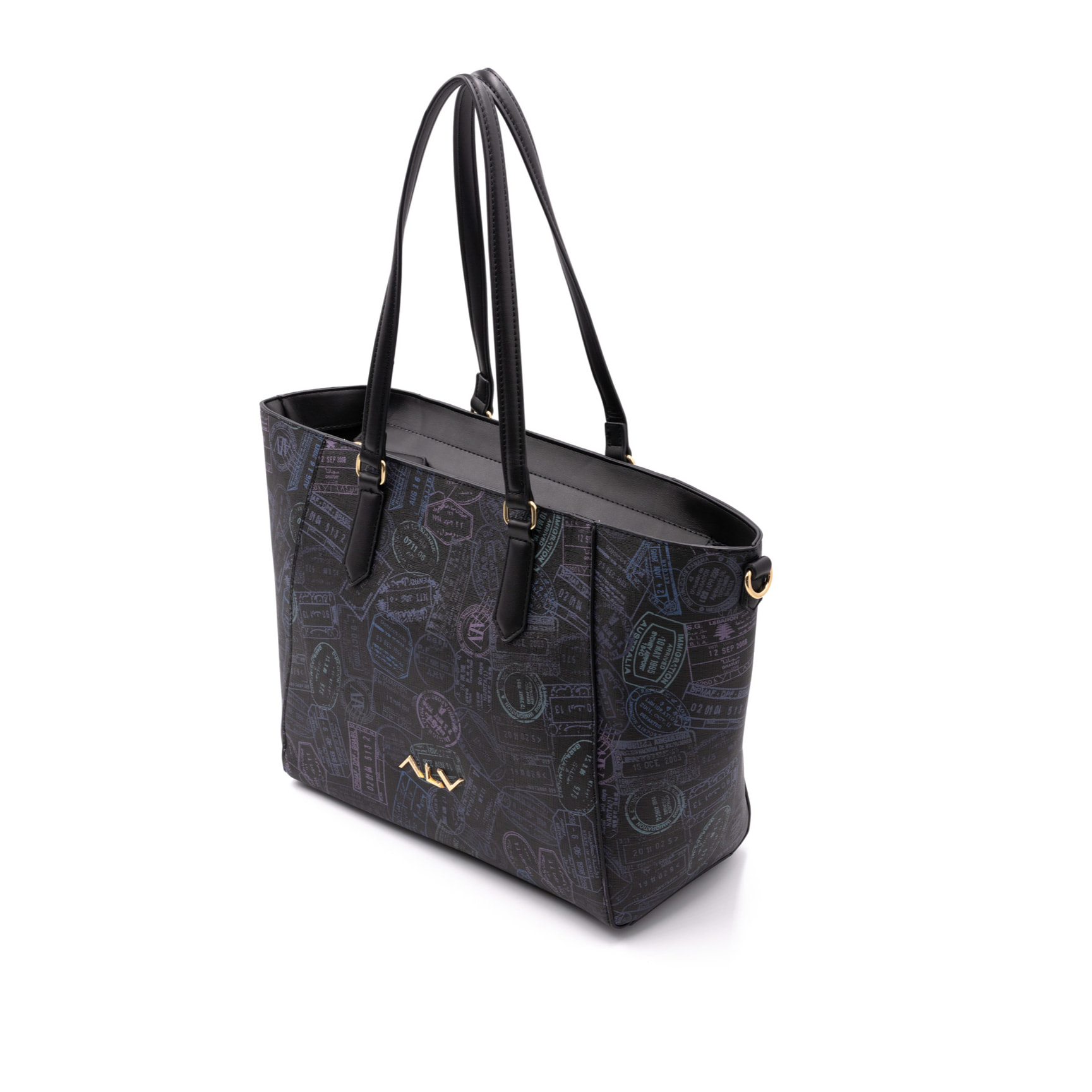 Borsa a spalla  da donna Poliuretano Prodotto alla Moda 44x16x28 cm