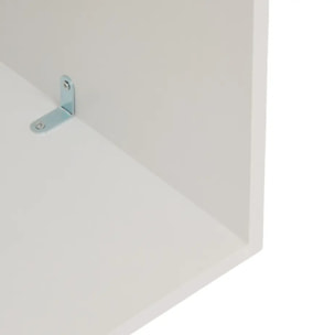 Étagère colonne 3 cases "Mix N' Modul" blanc