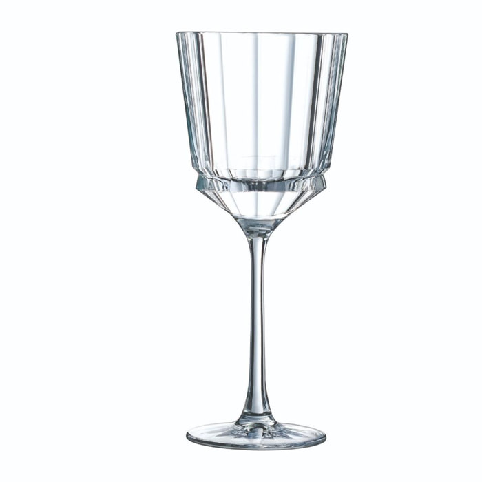 Set di 12 bicchieri da vino e acqua Macassar - Cristal d'Arques