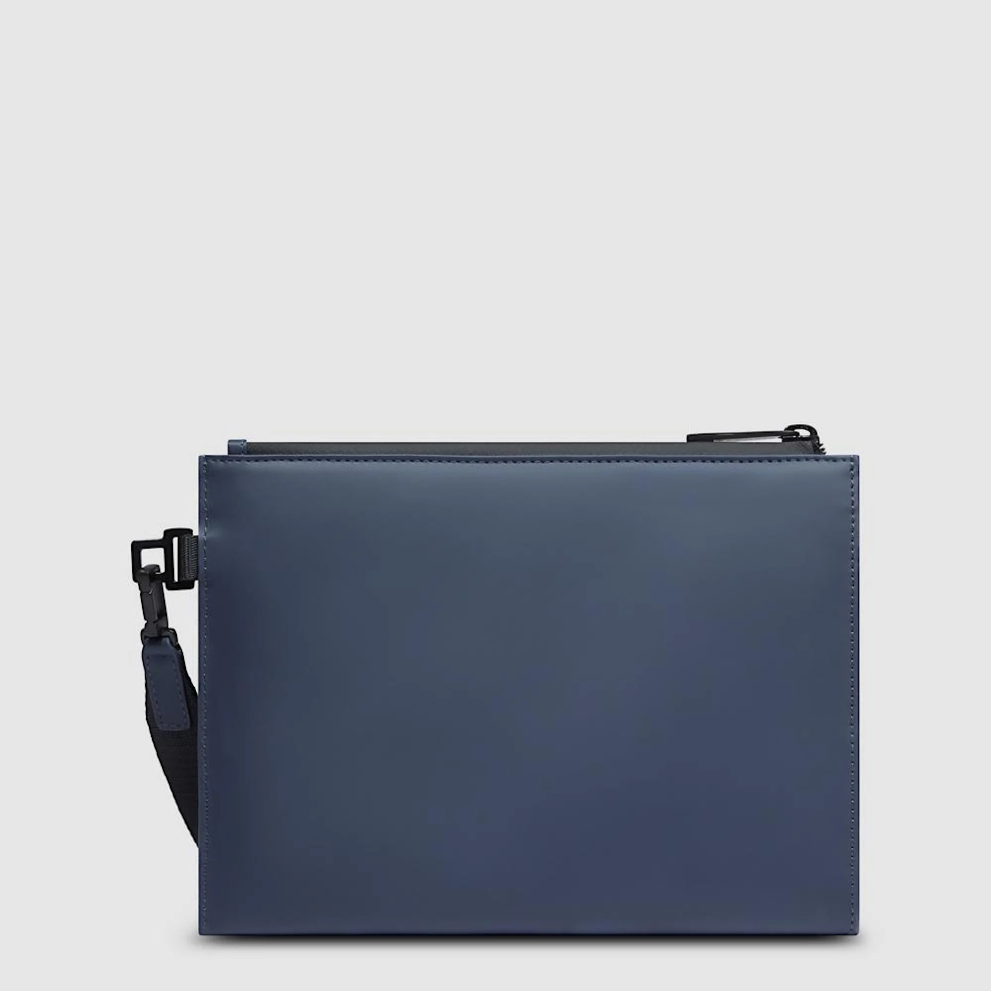 Piquadro Pochette porta iPad® 11 in tessuto gommato resistente all'acqua con tasca per AirPods®
