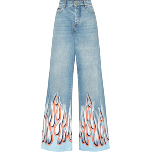 PHILIPP PLEIN Vaqueros Skater fit FLAME