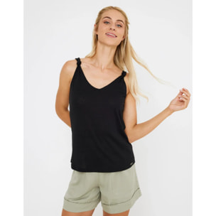 Camiseta Tirantes Negro - Dixie