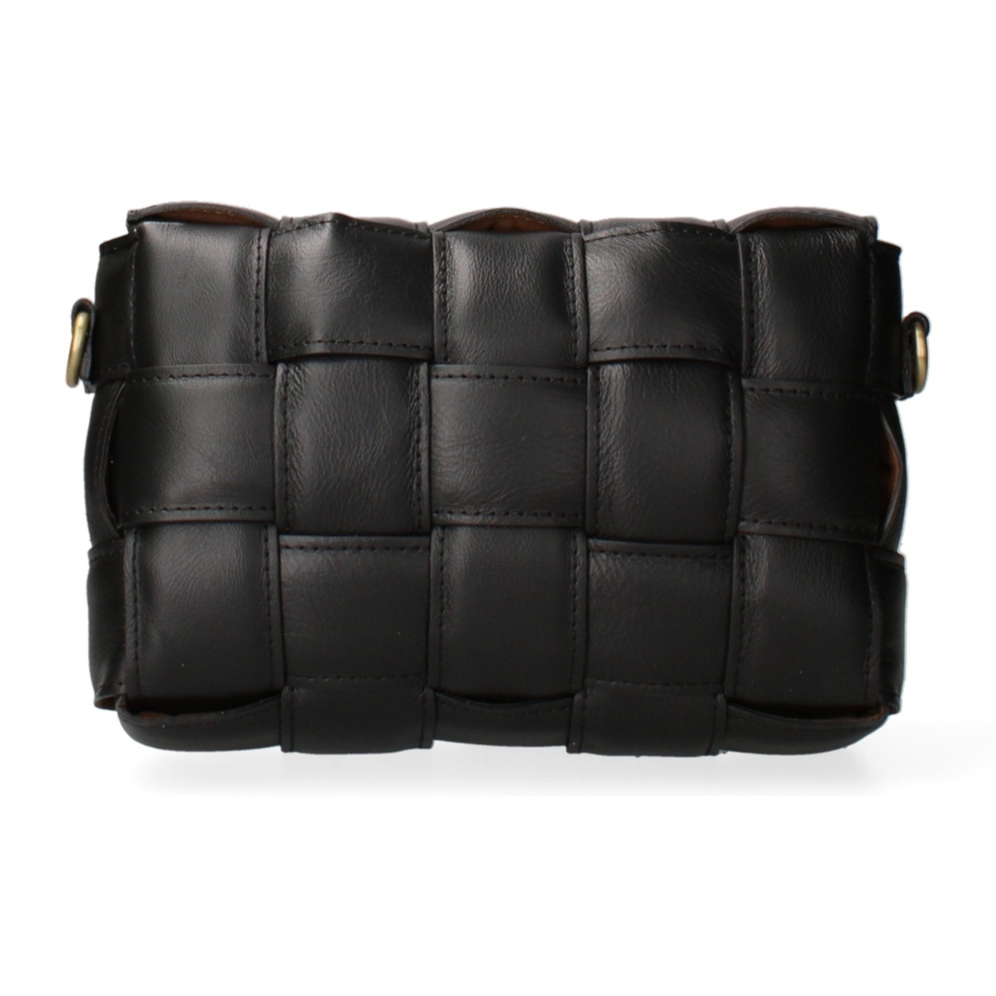 Borsa a tracolla da donna Made in Italy - Modello Artena - 100% pelle - 26.0 x 17.0 x 6.0 cm